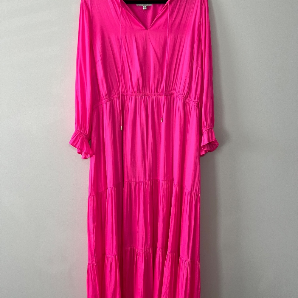 Hot Pink Maxi Dress